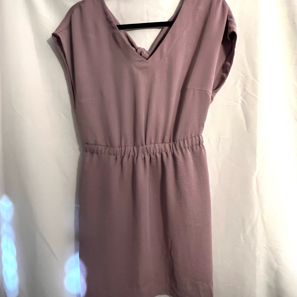 BCBG lavender Pocket Dress